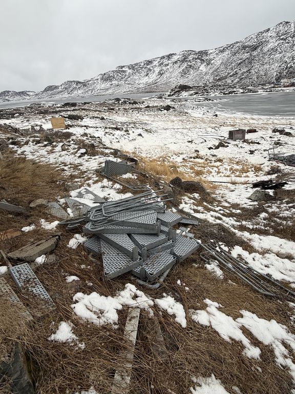 Sving/galvaniseret  ståls trapper