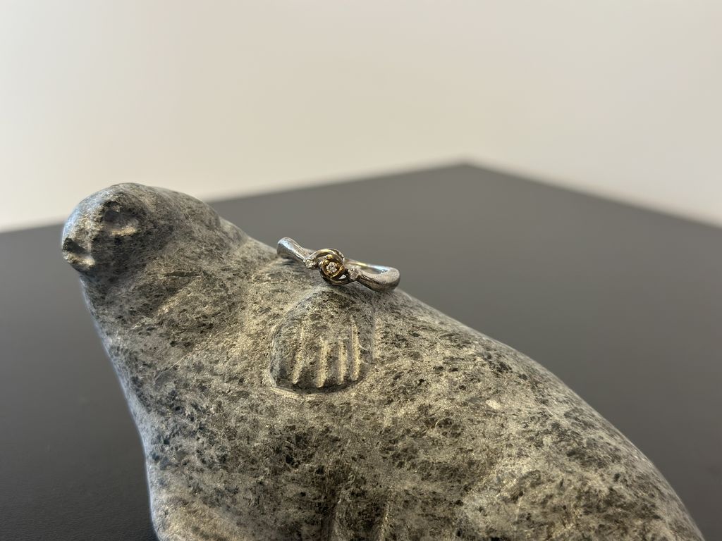 sterling sølv ring ( Nr 9 )