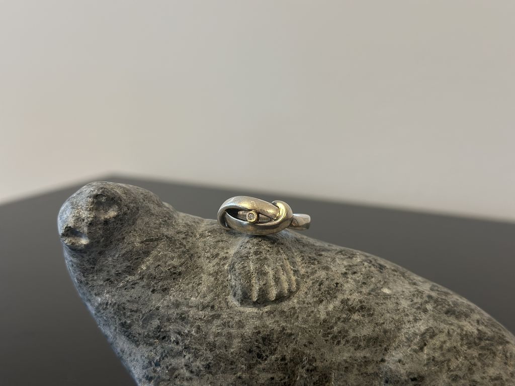 sterling sølv Ring ( nr 10 )
