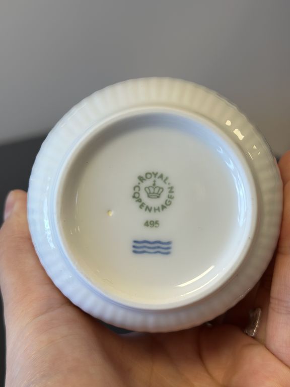 Royal Copenhagen- Hvid kop