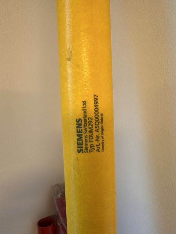 SIEMENS Røgdetektor tester M/Teleskopstang
