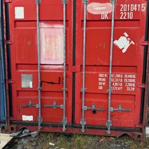 20 fods container rød ( Nr 1 )